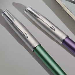 Sonnet Sandblast Green Rollerball dans le groupe Stylos / Stylo haute de gamme / Roller chez Pen Store (131969)