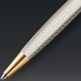 Sonnet Mistral Silver Stylo à bille dans le groupe Stylos / Stylo haute de gamme / Stylo à bille chez Pen Store (131977)