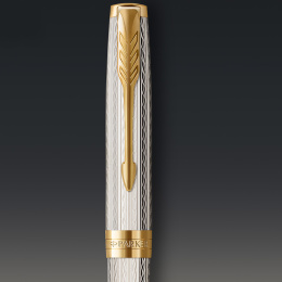 Sonnet Mistral Silver Stylo à bille dans le groupe Stylos / Stylo haute de gamme / Stylo à bille chez Pen Store (131977)