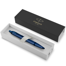 IM Monochrome Blue Stylo à bille dans le groupe Stylos / Stylo haute de gamme / Stylo à bille chez Pen Store (131985)