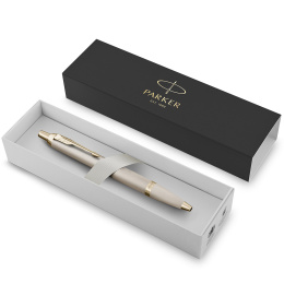 IM Monochrome Champagne Stylo à bille dans le groupe Stylos / Stylo haute de gamme / Stylo à bille chez Pen Store (131989)