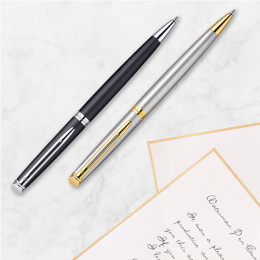 Hémisphère Black/Gold Stylo à bille dans le groupe Stylos / Stylo haute de gamme / Stylo à bille chez Pen Store (132012)