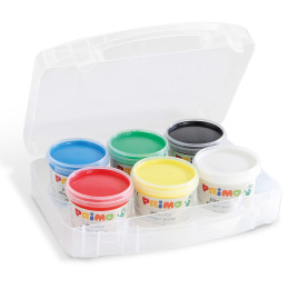 Peinture au doigt Basic-set 6x100g dans le groupe Kids / Hobby et Coleurs pour enfants / Peinture aux doigts chez Pen Store (132082)