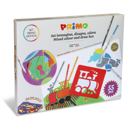 Colour box Mixed colour & draw Lot de 55 dans le groupe Kids / Amusement et apprentissage / Boîtes de bricolage chez Pen Store (132107)