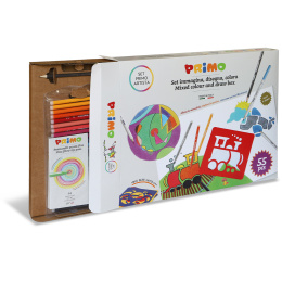 Colour box Mixed colour & draw Lot de 55 dans le groupe Kids / Amusement et apprentissage / Boîtes de bricolage chez Pen Store (132107)