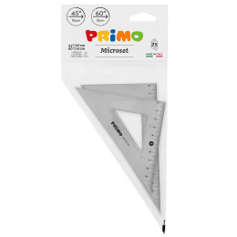 Kit Règles d'angle 45°/16 cm + 60°/16 cm dans le groupe Loisirs créatifs / Accessoires Hobby / Règles / Règle en plastique chez Pen Store (132119)