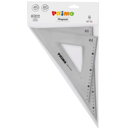 Kit Règles d'angle 45°/30 cm + 60°/30 cm dans le groupe Loisirs créatifs / Accessoires Hobby / Règles / Règle en plastique chez Pen Store (132120)
