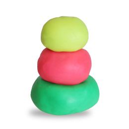 Pâte à modeler Fluo 3x100g dans le groupe Kids / Hobby et Coleurs pour enfants / Pâte à modeler chez Pen Store (132134)