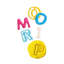 Easydò argile sans gluten ABC-set dans le groupe Kids / Hobby et Coleurs pour enfants / Pâte à modeler pour enfants / Pâte à modeler chez Pen Store (132145)