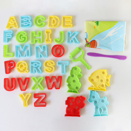 Easydò argile sans gluten ABC-set dans le groupe Kids / Hobby et Coleurs pour enfants / Pâte à modeler pour enfants / Pâte à modeler chez Pen Store (132145)