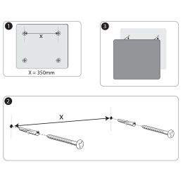 Tableau blanc transparent mini A4 dans le groupe Loisirs créatifs / Organiser / Bureau à domicile chez Pen Store (132380)