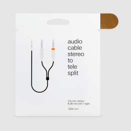 Field Textile audio cabel 3.5mm to 2x 6.35mm dans le groupe Studio/Workspace /  /  chez Pen Store (132392)