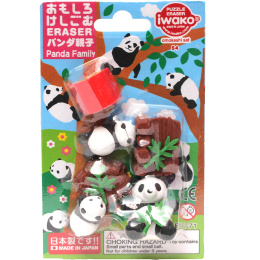 Gommes Puzzle Panda dans le groupe Stylos / Accessoires Crayons / Gommes chez Pen Store (132459)