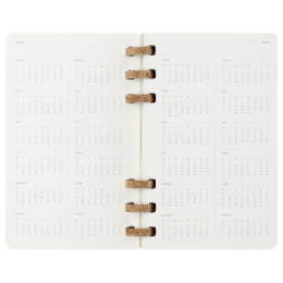 Spiral Planner 12M Soft Cover Large Black  dans le groupe Papiers & Blocs / Calendriers et agendas / Calendriers 12 mois chez Pen Store (132587)