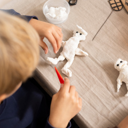 Mini kit de bricolage momie d'Halloween (5 ans et +) dans le groupe Loisirs créatifs / Fêtes et saisons / Halloween chez Pen Store (132627)