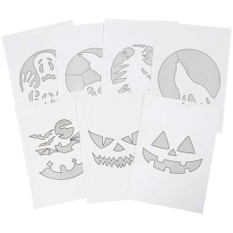 Kit Vide Citrouille 5 pièces + modèles dans le groupe Loisirs créatifs / Fêtes et saisons / Halloween chez Pen Store (132630)