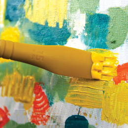 Catalyst Silicone Blade à long manche No 4 30 mm Yellow dans le groupe Matériels d'artistes / L'atelier / Couteaux Peinture chez Pen Store (132797)