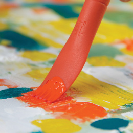 Catalyst Silicone Blade à long manche No 5 30 mm Orange dans le groupe Matériels d'artistes / L'atelier / Couteaux Peinture chez Pen Store (132798)