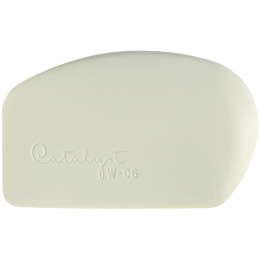 Catalyst Silicone Wedge No 6 White dans le groupe Matériels d'artistes / L'atelier / Couteaux Peinture chez Pen Store (132803)