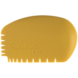 Catalyst Silicone Wedge No 4 Yellow dans le groupe Matériels d'artistes / L'atelier / Couteaux Peinture chez Pen Store (132804)