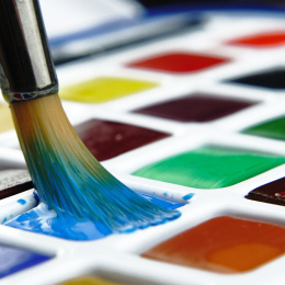 Watercolor brush series 55 Short Flat Nr 3/4 dans le groupe Matériels d'artistes / Pinceaux / Pinceaux aquarelle chez Pen Store (132951)