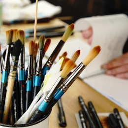 Watercolor brush series 85 Round Nr 10 dans le groupe Matériels d'artistes / Pinceaux / Pinceaux aquarelle chez Pen Store (132956)