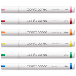 Acrea Paint Marker Lot de 6 Vivid Colours dans le groupe Stylos / Crayons d'artistes / Feutres d'illustrations chez Pen Store (133046)