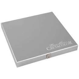 Silver Box coffret de dessin en bois 17 pièces dans le groupe Matériels d'artistes / Craie et Graphite / Graphite et crayon à papier chez Pen Store (133050)