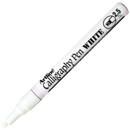 Calligraphy Pen White 2.5 mm dans le groupe Loisirs créatifs / Calligraphie / Feutre Calligraphie chez Pen Store (133147)