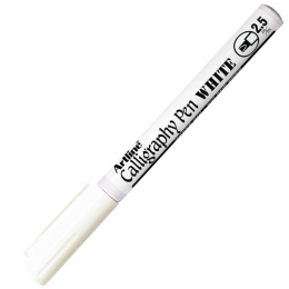 Calligraphy Pen White 2.5 mm dans le groupe Loisirs créatifs / Calligraphie / Feutre Calligraphie chez Pen Store (133147)