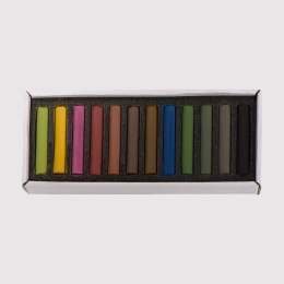 Soft Pastels Dark 12-set dans le groupe Matériels d'artistes / Craie et Graphite / Pastels secs chez Pen Store (133363)