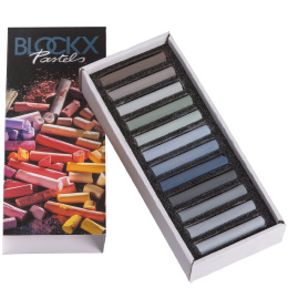 Soft Pastels Grey 12-set dans le groupe Matériels d'artistes / Craie et Graphite / Pastels secs chez Pen Store (133365)