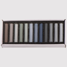 Soft Pastels Grey 12-set dans le groupe Matériels d'artistes / Craie et Graphite / Pastels secs chez Pen Store (133365)