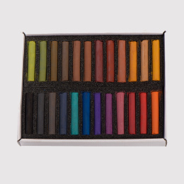 Soft Pastels Dark 24-set dans le groupe Matériels d'artistes / Couleurs de l'artiste / Pastels chez Pen Store (133368)