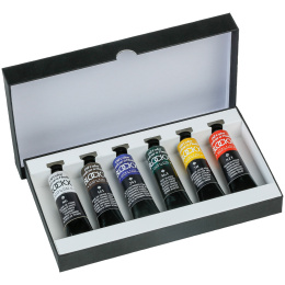 Huile Assortiment Introduction 6 x 20 ml dans le groupe Matériels d'artistes / Couleurs de l'artiste / Peintures à l'huile chez Pen Store (133746)