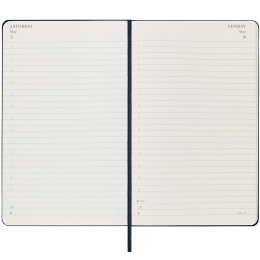 12M Daily Calendrier 2025 Hardcover Large Black dans le groupe Papiers & Blocs / Calendriers et agendas / Calendriers 12 mois chez Pen Store (133761)