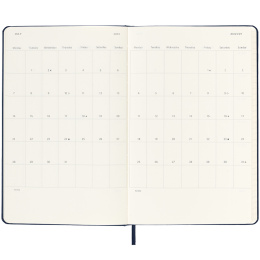 12M Daily Calendrier 2025 Hardcover Large Black dans le groupe Papiers & Blocs / Calendriers et agendas / Calendriers 12 mois chez Pen Store (133761)