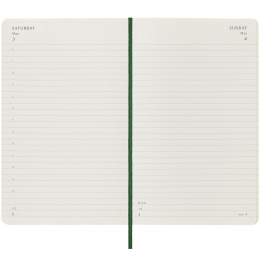 12M Daily Calendrier 2025 Hardcover Large Myrtle Green dans le groupe Papiers & Blocs / Calendriers et agendas / Calendriers 12 mois chez Pen Store (133763)