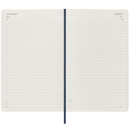 12M Daily Calendrier 2025 Softcover Large Blue dans le groupe Papiers & Blocs / Calendriers et agendas / Calendriers 12 mois chez Pen Store (133767)