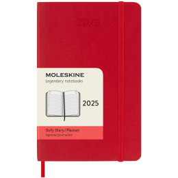 12M Daily Calendrier 2025 Softcover Pocket Red dans le groupe Papiers & Blocs / Calendriers et agendas / Calendriers 12 mois chez Pen Store (133774)