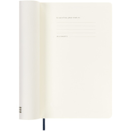 12M Daily Calendrier 2025 Hardcover Pocket Sapphire Blue dans le groupe Papiers & Blocs / Calendriers et agendas / Calendriers 12 mois chez Pen Store (133775)