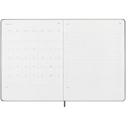 12M M+ Digital Planner Weekly Note 2025 XL Black dans le groupe Papiers & Blocs / Calendriers et agendas / Calendriers spéciaux chez Pen Store (133782)