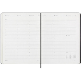 12M M+ Digital Planner Weekly Note 2025 XL Black dans le groupe Papiers & Blocs / Calendriers et agendas / Calendriers spéciaux chez Pen Store (133782)