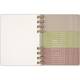 12M Spiral Planner 2025 XL Black dans le groupe Papiers & Blocs / Calendriers et agendas / Calendriers 12 mois chez Pen Store (133785)