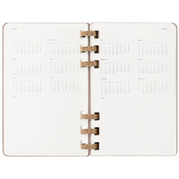 12M Spiral Planner 2025 XL Almond dans le groupe Papiers & Blocs / Calendriers et agendas / Calendriers 12 mois chez Pen Store (133786)