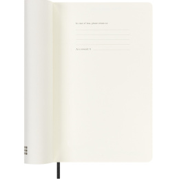 12M Weekly Planner Horizontal 2025 Hardcover Large Black dans le groupe Papiers & Blocs / Calendriers et agendas / Calendriers 12 mois chez Pen Store (133788)