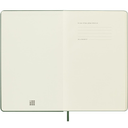 12M Weekly Notebook Hardcover 2025 Large Myrtle Green dans le groupe Papiers & Blocs / Calendriers et agendas / Calendriers 12 mois chez Pen Store (133794)