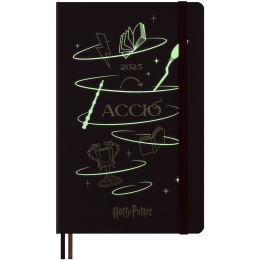 12M Daily Kalender 2025 Hardcover 2025 Large Harry Potter dans le groupe Papiers & Blocs / Calendriers et agendas / Calendriers 12 mois chez Pen Store (133814)