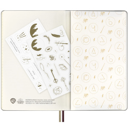 12M Weekly Notebook Hardcover 2025 Large Harry Potter dans le groupe Papiers & Blocs / Calendriers et agendas / Calendriers 12 mois chez Pen Store (133815)