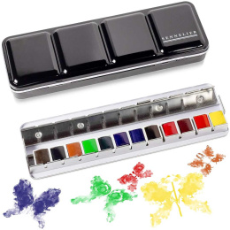 l'Aquarelle Peinture Aquarelle 12 demi godets dans le groupe Matériels d'artistes / Couleurs de l'artiste / Peinture aquarelle chez Pen Store (133817)